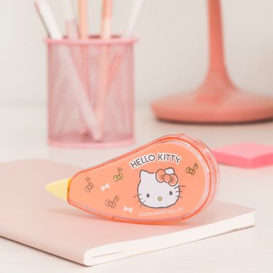 Cinta correctora sintética rosa hello kitty sanrio -  Sanrio