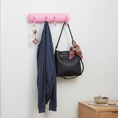 Ganchos adhesivos black pink sintéticos rosas 800 gr -  Miniso