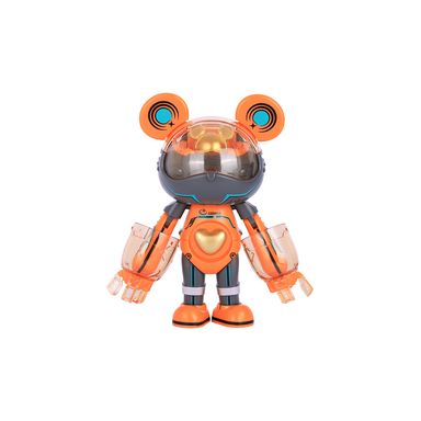 Figura de colección transformable sintética naranja oso interestelar -  Miniso
