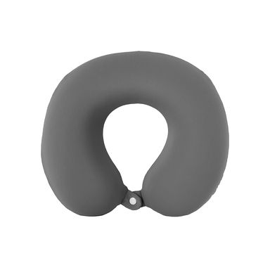 Almohada de viaje minimalista memory foam negra 30x32 cm -  Miniso