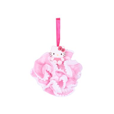 Esponja de baño 100% poliéster rosa hello kitty sanrio -  Sanrio