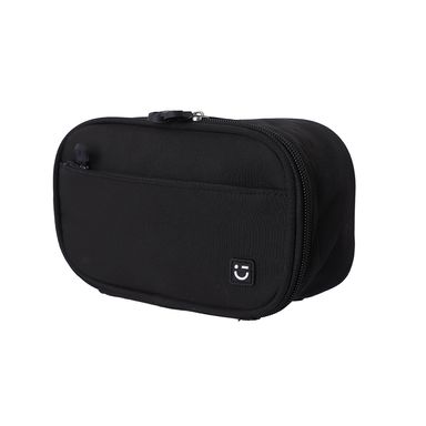 Cosmetiquera textil negra 18x11x7 cm -  Miniso