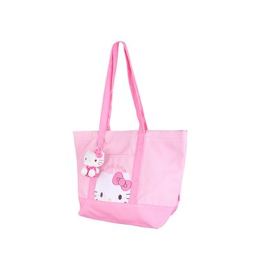 Bolso tote textil rosa 52x17x36 cm hello kitty sanrio -  Sanrio
