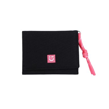Cartera para mujer sintética negra 11x2x8 cm -  Miniso