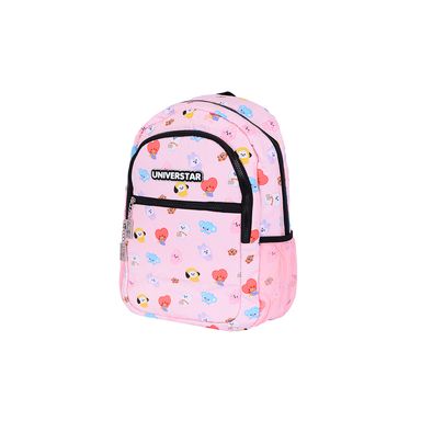 Mochila casual textil rosa 29x12x42 cm bt21 -  BT21
