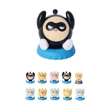 Blind box 3.5x4.5 cm eggy party -  Miniso