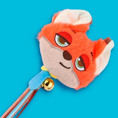 Juguete para gatos zootopia textil naranja 38 cm varita nick wilde disney -  Disney
