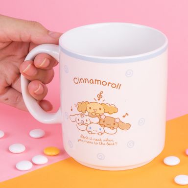 Taza cerámica blanca 390 ml cinnamoroll sanrio -  Sanrio