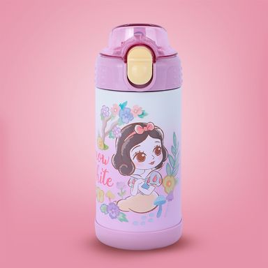 Tomatodo térmico princesas manga acero inoxidable rosa 300 ml blancanieves disney -  Disney