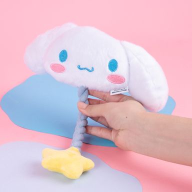 Juguete de cuerda para mascotas con peluche 85% poliéster, 15% algodón blanco cinnamoroll sanrio -  Sanrio