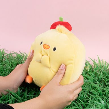 Peluche felpa amarillo patito -  Mini Family