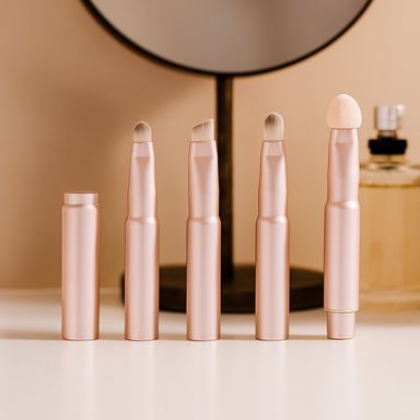 Kit mini brochas de maquillaje sintéticas 4 piezas -  Miniso