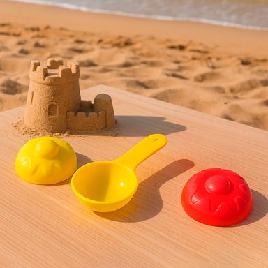 Juguete para playa creación de postres 7 piezas -  Miniso