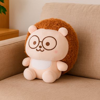 Peluche con lentes felpa 31x28 cm erizo jay jay -  Mini Family