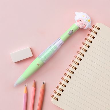 Lapicero con luz tinta azul 1.0 mm ovejita cici -  Mini Family