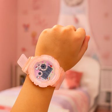 Reloj smart fitness sintético durazno hello kitty sanrio -  Sanrio