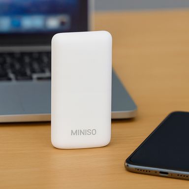 Mini batería portátil power bank blanca 4000 mah -  Miniso