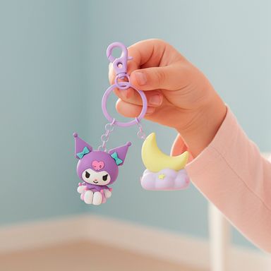 Llavero con luz daydream sintético morado kuromi sanrio -  Sanrio