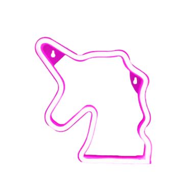 Lámpara de noche diseño de unicornio sintética rosa -  Miniso