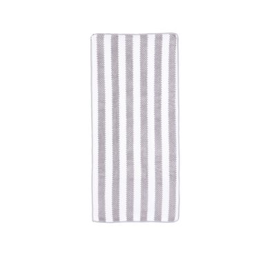 Toalla para manos diseño líneas textil gris 75x35 cm -  Miniso