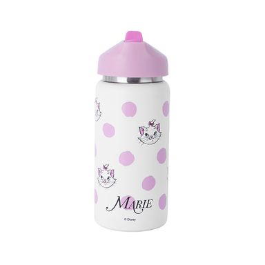 Termo con tapa enroscable blanco 550 ml marie disney -  Disney
