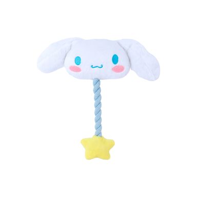 Juguete de cuerda para mascotas con peluche 85% poliéster, 15% algodón blanco cinnamoroll sanrio -  Sanrio