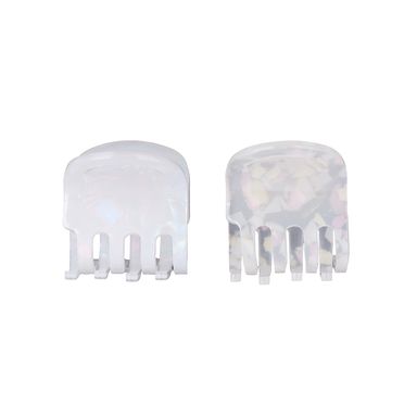 Set pinzas para cabello aperladas sintéticas 2 piezas -  Miniso