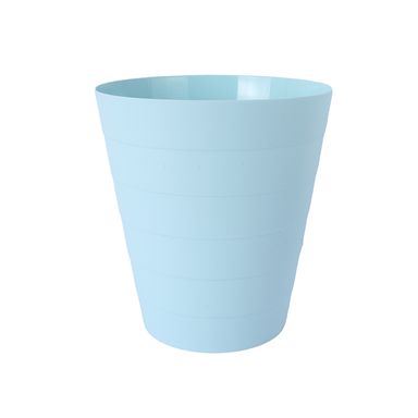 Tacho de basura minimalista sintético verde aqua 16x25 cm -  Miniso