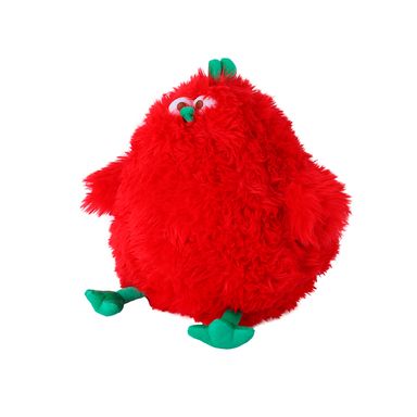 Peluche felpa plumas rojas 23x38 cm dundun -  Miniso