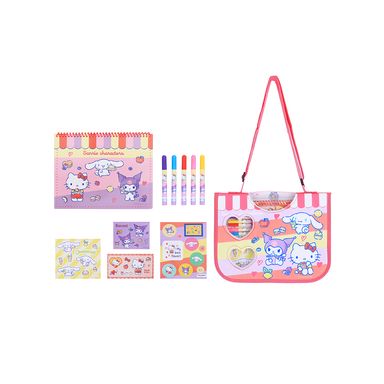 Kit de dibujo con estuche 25x27.7 cm 11 piezas sanrio -  Sanrio