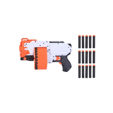 Pistola de juguete dardos sintética blanca gran capacidad 24 piezas -  Miniso