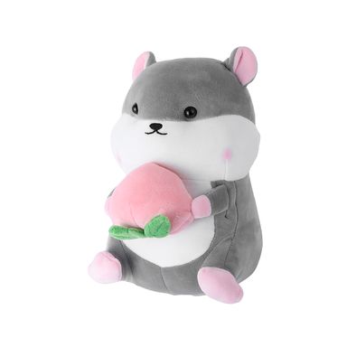 Peluche con melocotón felpa 18x25 cm hámster -  Miniso