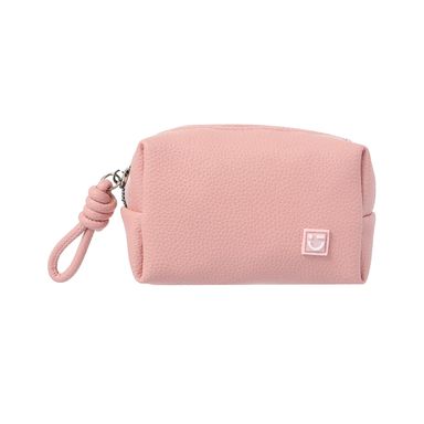 Monedero sintético rosa 12x5x8 cm -  Miniso