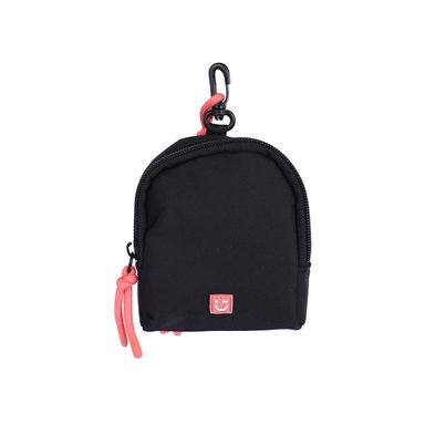 Monedero textil negro 12x9x3 cm -  Miniso
