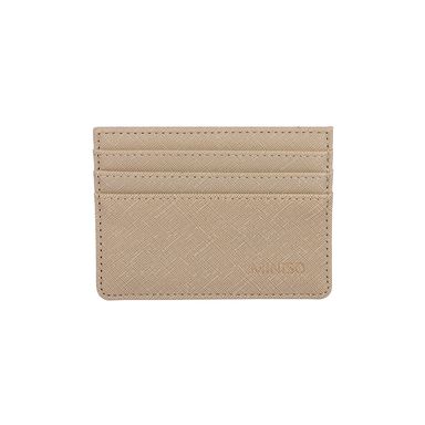 Tarjetero sintético café 11x8x1 cm -  Miniso