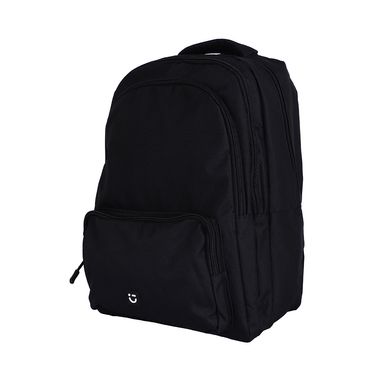 Mochila casual textil negra 42x28x13 cm -  Miniso