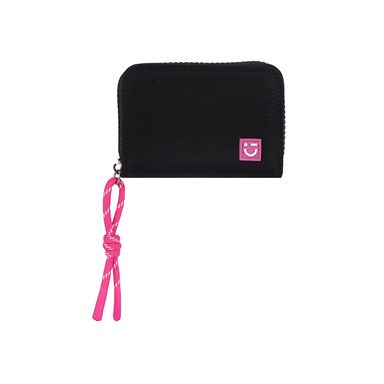 Monedero casual textil negro 11x8x3 cm -  Miniso