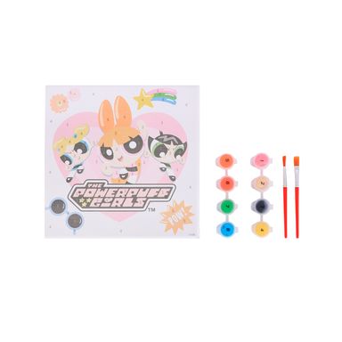 Kit de pintura 11 piezas las chicas superpoderosas -  Las Chicas Superpoderosas