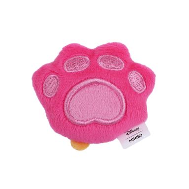 Charm decorativo huella zootopia minidots felpa rosa 6 cm -  Minidots