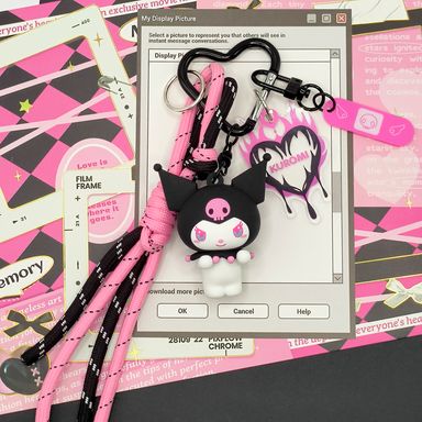 Llavero kuromi magic party collection -  Sanrio