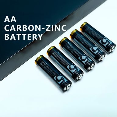 Pilas alcalinas AA, negras, chicas -  Miniso