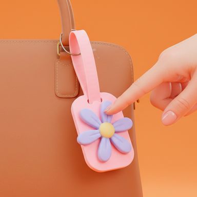 Set colgantes decorativos flores minidots silicona rosas 10 cm -  Minidots