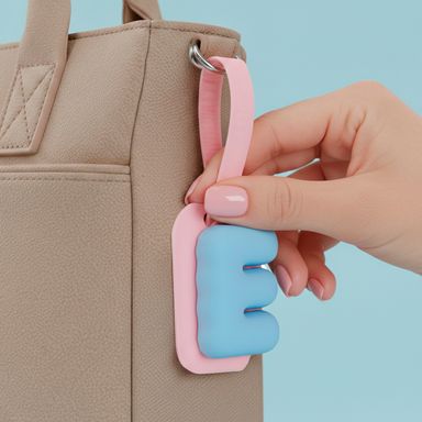 Set colgantes decorativos letras e & i minidots silicona 10 cm -  Minidots