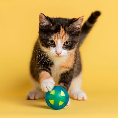 Juguetes para mascotas pelota hinchable 2 en 1 azul cielo serie miniso -  Miniso