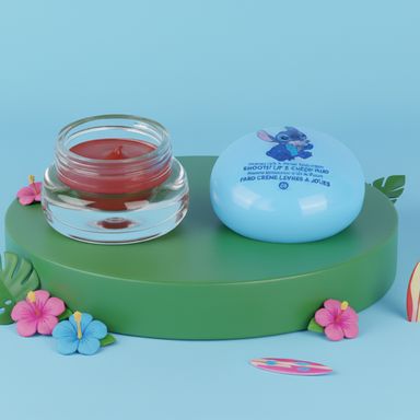 Rubor & labial en crema stitch 2 en 1 tono 01 de 5 gr -  Cosmetics Lilo & Stitch