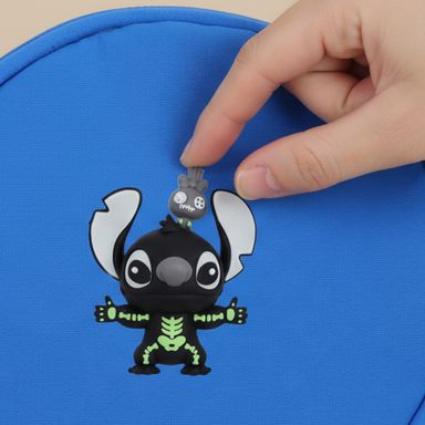 Charm decorativa stitch esqueleto minidots sintético negro 6.5 cm -  Minidots