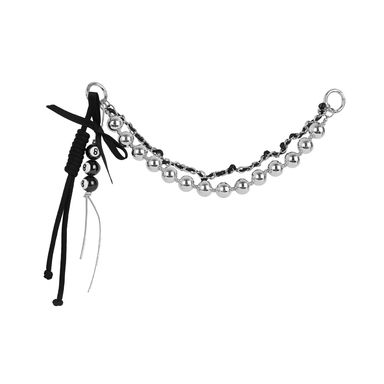 Charm colgante decorativo para bolso con cadena plateada 20 cm -  Minidots