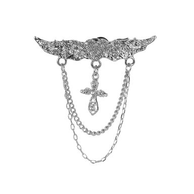 Charm decorativo alas de ángel minidots acero inoxidable plateada 5 cm -  Minidots