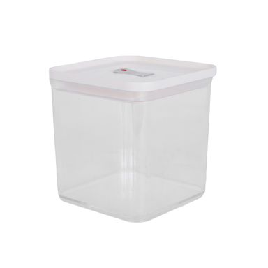 Taper para alimentos blanco con valvula de 900 ml mediano -  Miniso