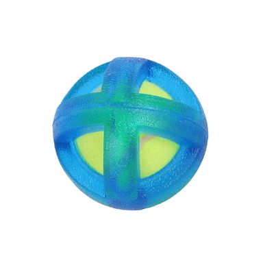 Juguetes para mascotas pelota hinchable 2 en 1 azul cielo serie miniso -  Miniso